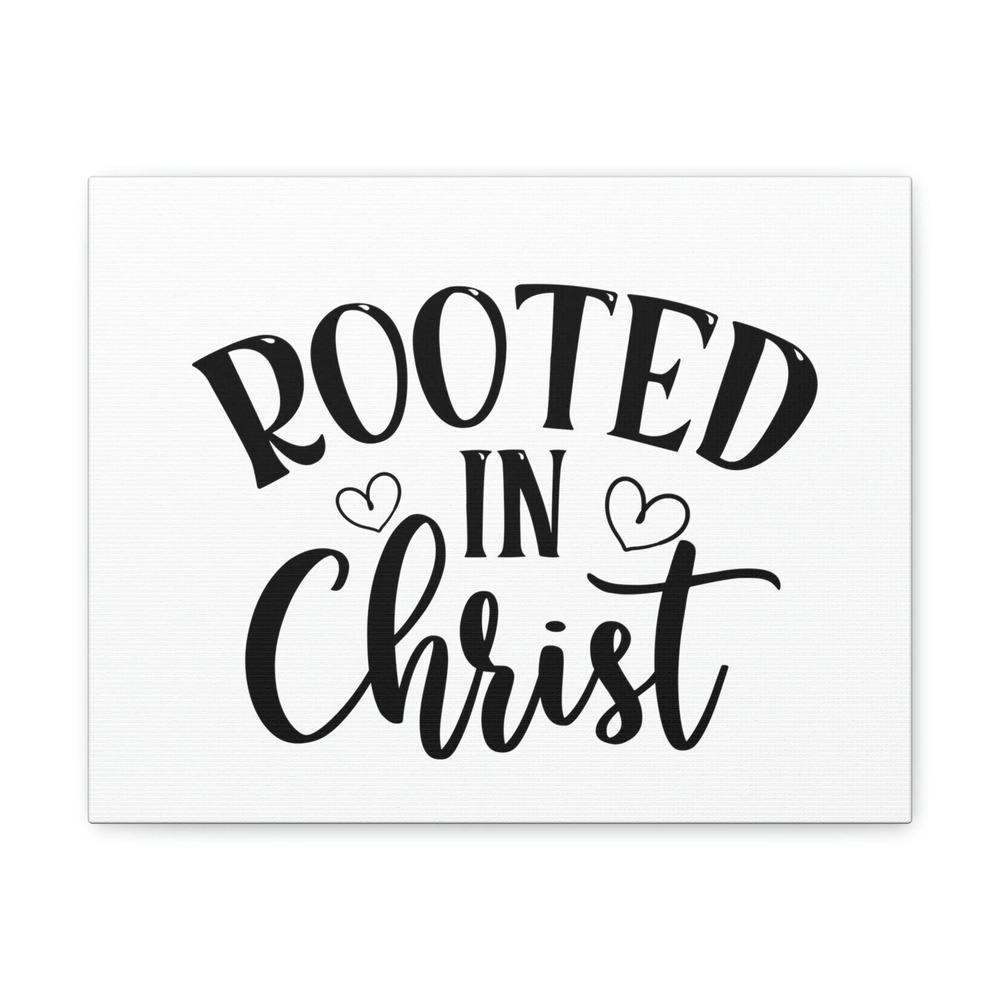 Scripture Walls Rooted In Christ Ephesians 3:17 Hearts Christian Wall Art Bible